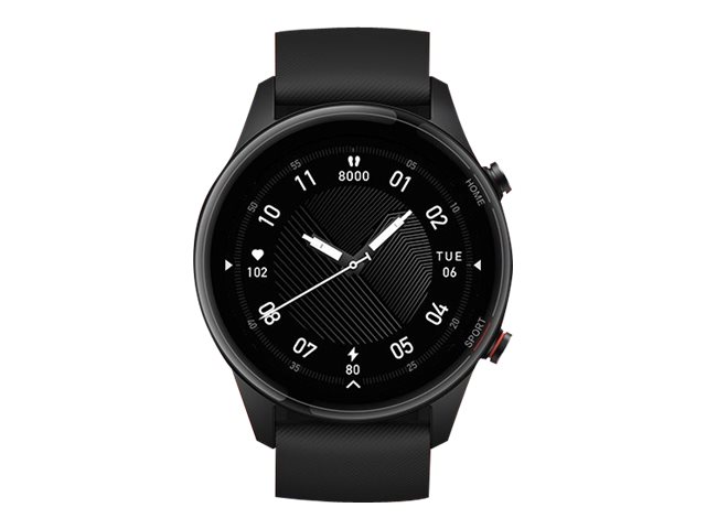 Xiaomi Mi Watch - Nero - smartwatch con cinturino - Poliuretano termoplastico TPU - nero