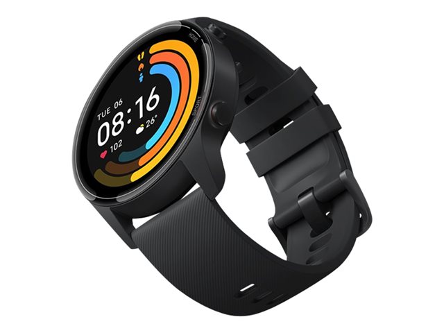 Xiaomi Mi Watch - Nero - smartwatch con cinturino - Poliuretano termoplastico TPU - nero - immagine 2