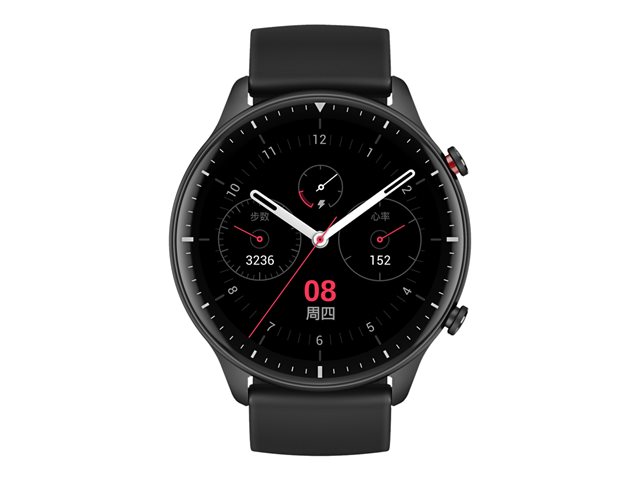 Amazfit GTR 2 - Sport - nero ossidiana - smartwatch con cinturino - silicone - schermo 1.39" - 3 GB - Wi-Fi, Bluetooth - 31.5 g - immagine 4