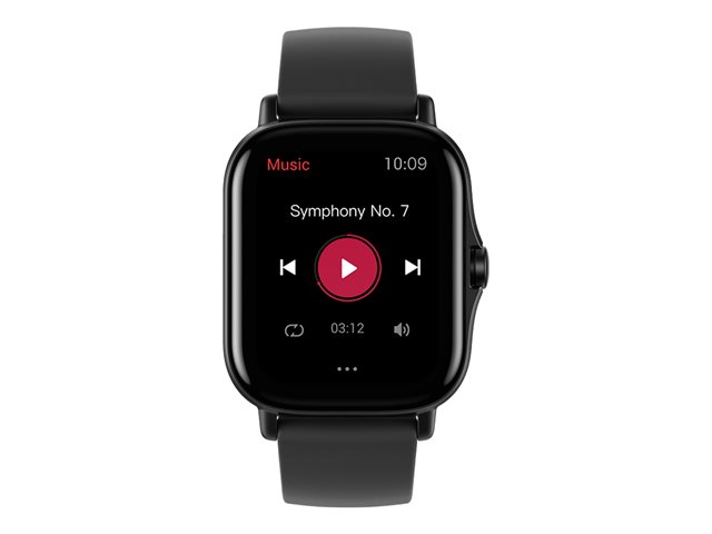 Amazfit GTS 2 - Nero mezzanotte - smartwatch con cinturino - silicone - schermo 1.65" - 3 GB - Wi-Fi, Bluetooth - 24.7 g - immagine 3