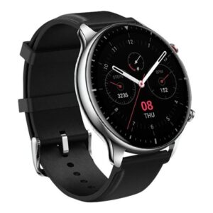 Amazfit GTR 2E - Nero ossidiana - smartwatch con cinturino - silicone - nero ossidiana - schermo 1.39" - Bluetooth - 32 g