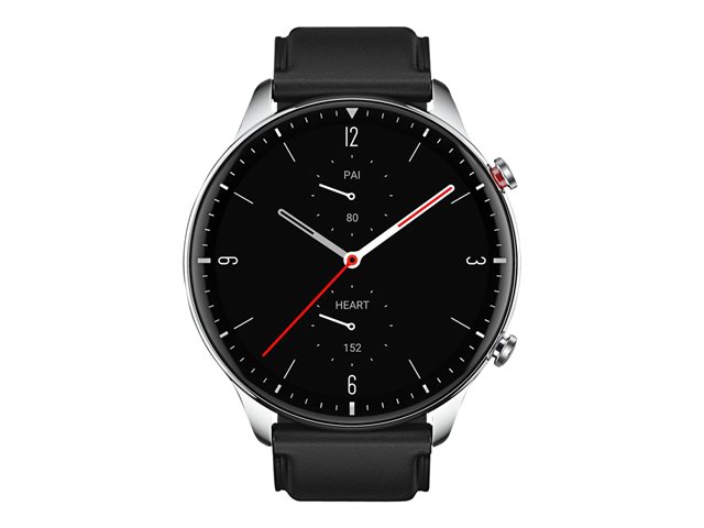 Amazfit GTR 2E - Nero ossidiana - smartwatch con cinturino - silicone - nero ossidiana - schermo 1.39" - Bluetooth - 32 g - immagine 4