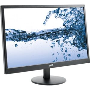 AOC e2270swhn - Monitor a LED - 21.5" (21.5" visualizzabile) - 1920 x 1080 Full HD (1080p)