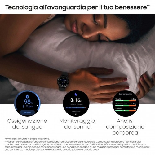 GALAXY WATCH4 CLASSIC 46MM BT BLACK - immagine 4
