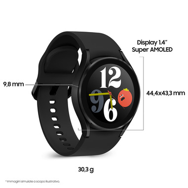GALAXY WATCH4 44MM BT BLACK - immagine 3
