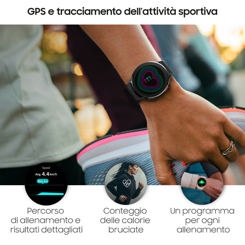 GALAXY WATCH4 44MM BT BLACK - immagine 4