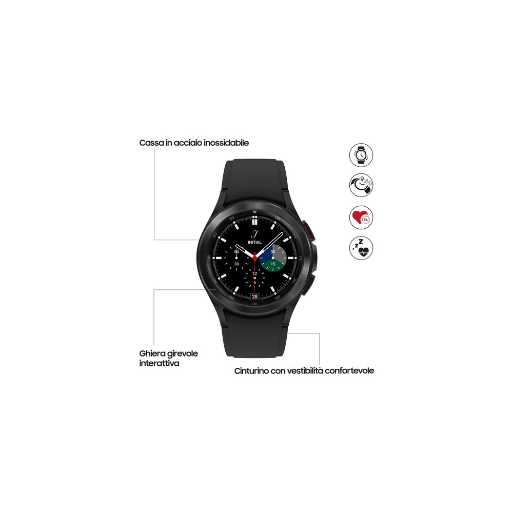 GALAXY WATCH4 CLASSIC 42MM BT BLACK - immagine 3