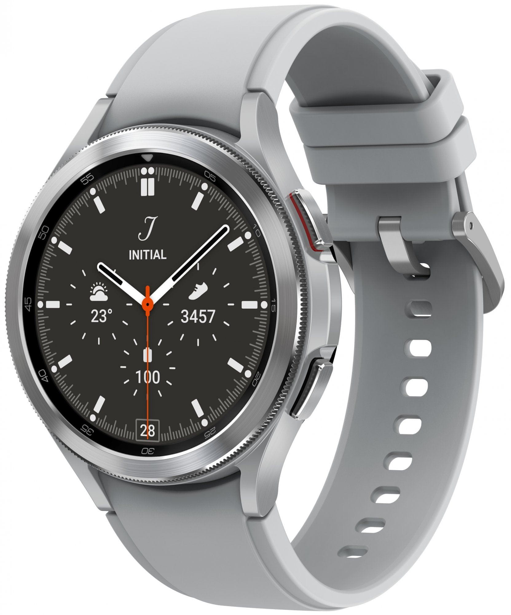 GALAXY WATCH4 CLASSIC 46MM BT SILVER - immagine 3