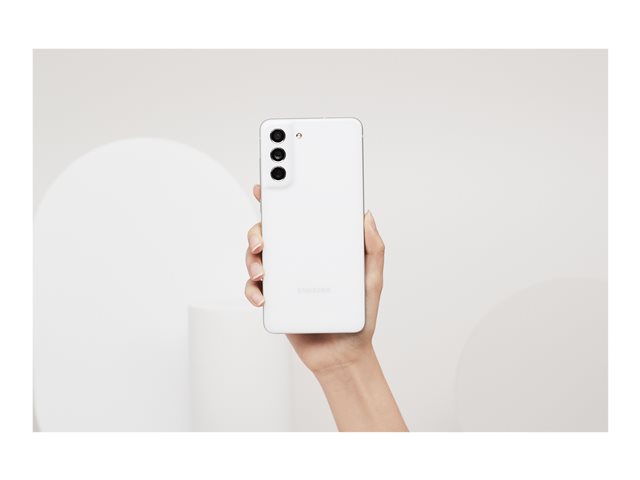 Samsung Galaxy S21 FE 5G - 5G smartphone - dual SIM - RAM 6 GB / 128 GB - display OLED - 6.4" BIANCO - immagine 2